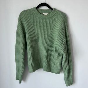 H&M Green Knit Sweater